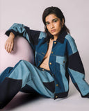 Stockholm Patchwork Co-ord Jacket Around The City