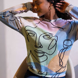 Boston Multicolour Sweatshirt Around The City