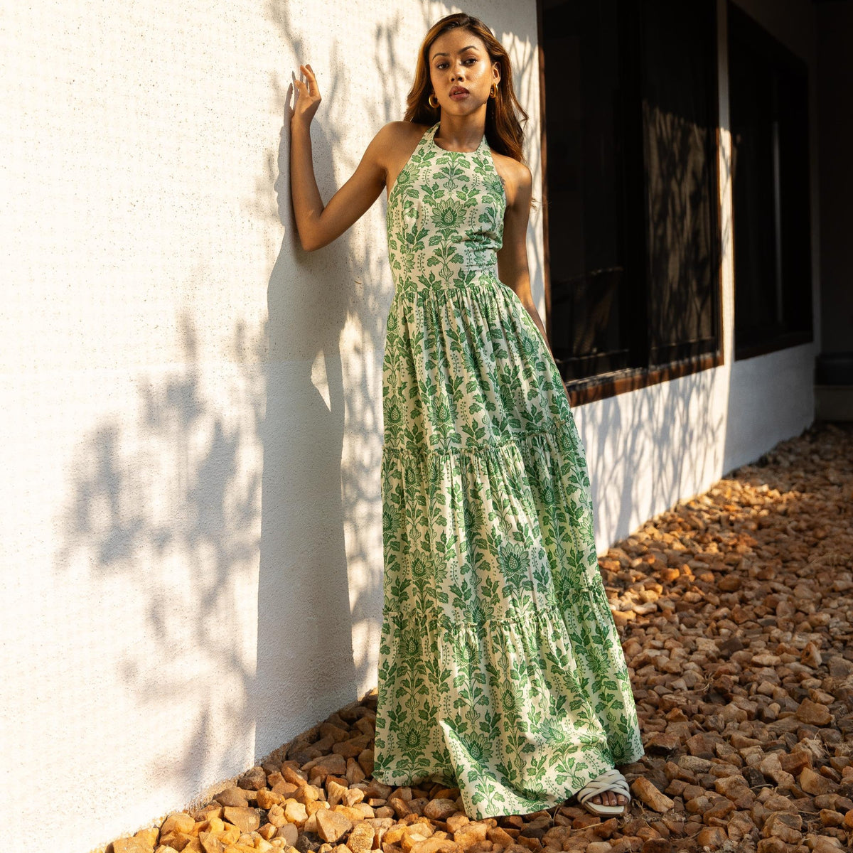 Kelly Green Dress Around The City Kelly Green Dress Around The City
