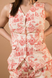 Genoa Printed Vest