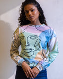 Boston Multicolour Sweatshirt Around The City