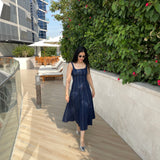 Niharika in Palma Denim Dress