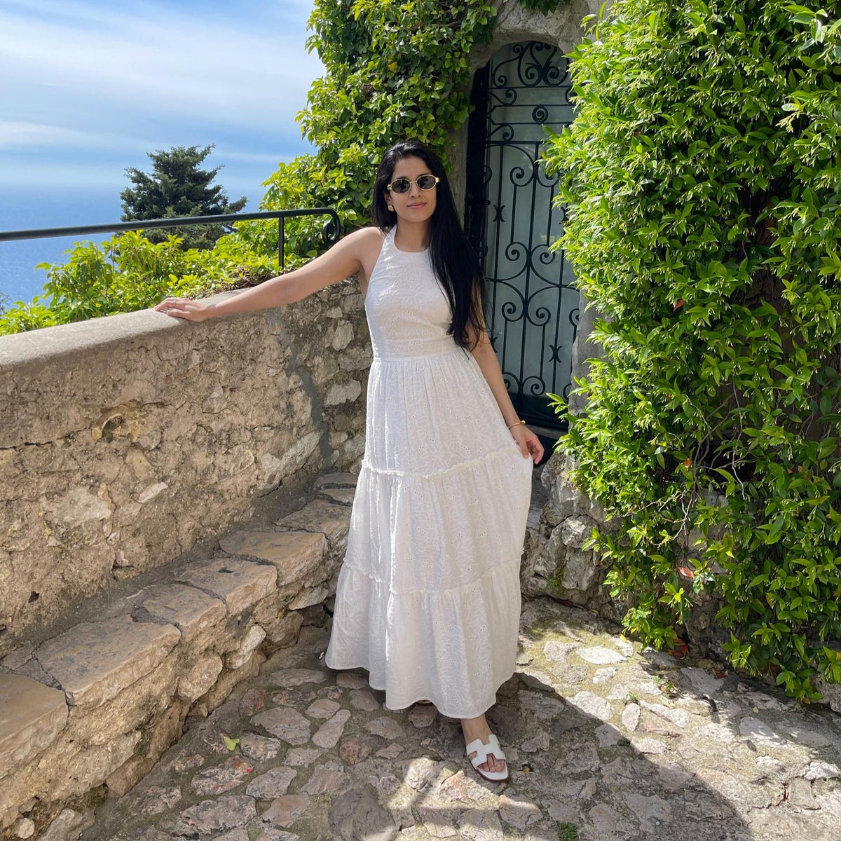 Niharika in Kelly White Dress