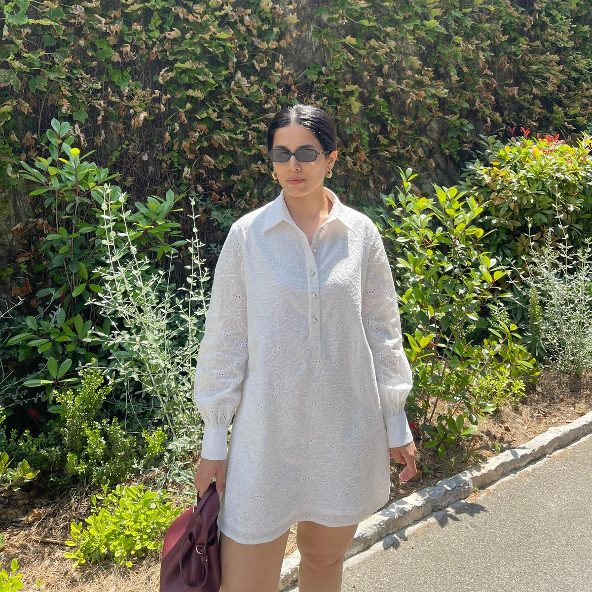 Niharika in Kia Shirt Dress