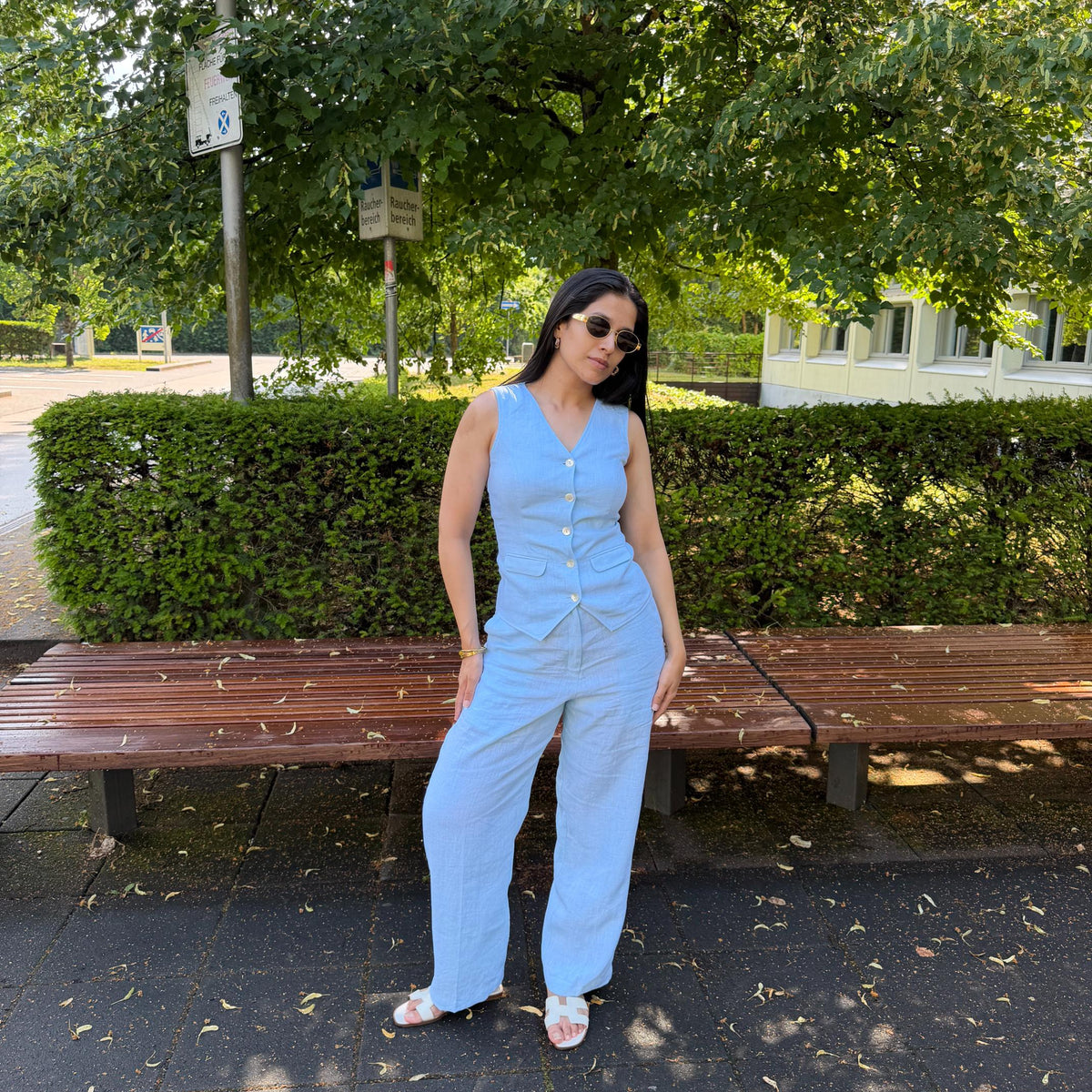 Genoa Set- Ice Blue
