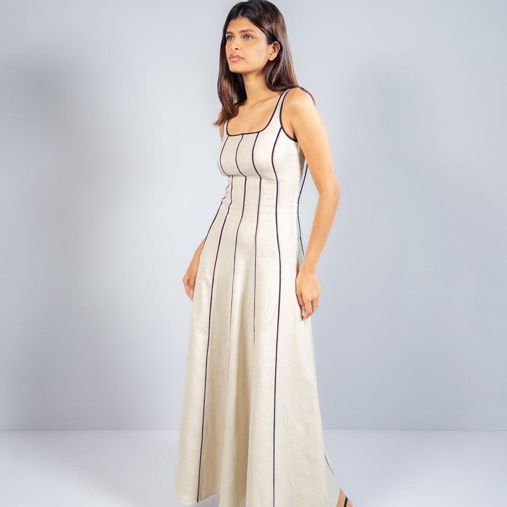 Palma Dress- Beige