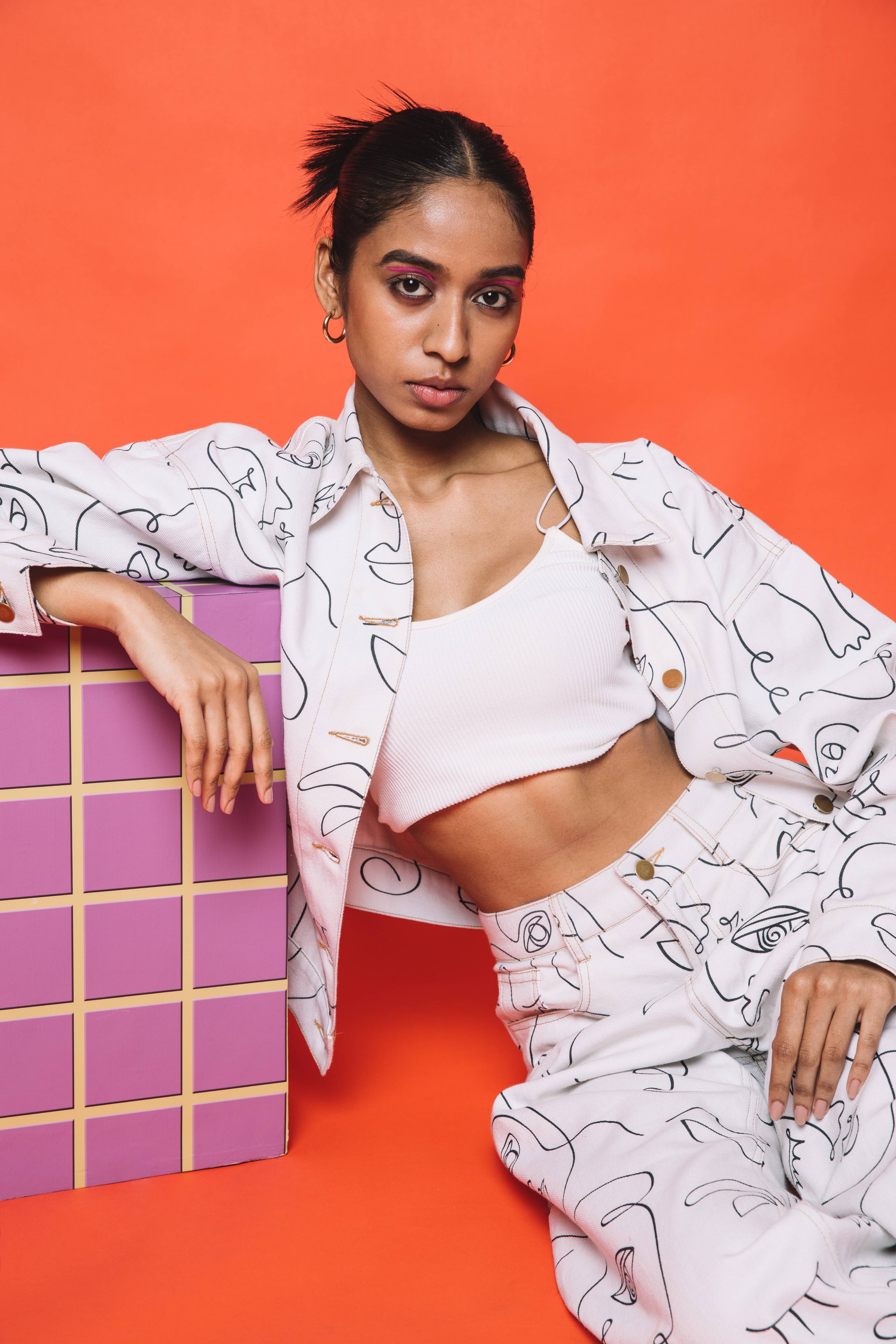 Kyoto Printed Co-ord Pants