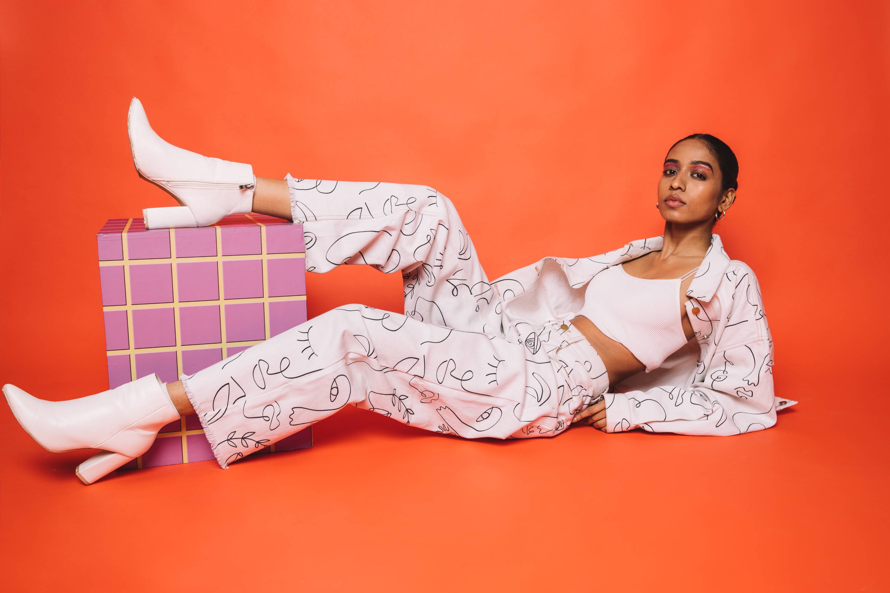 Kyoto Printed Co-ord Pants